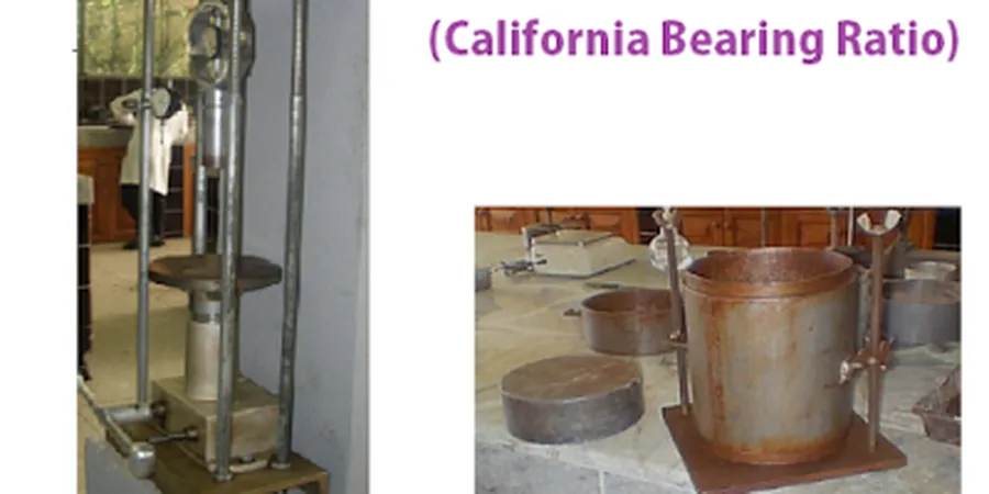 Illustrative image of Laboratory CBR test in Irvine
