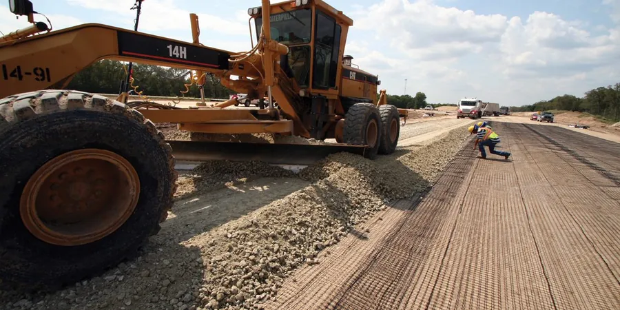 Illustrative image of Road subgrade design in Irvine